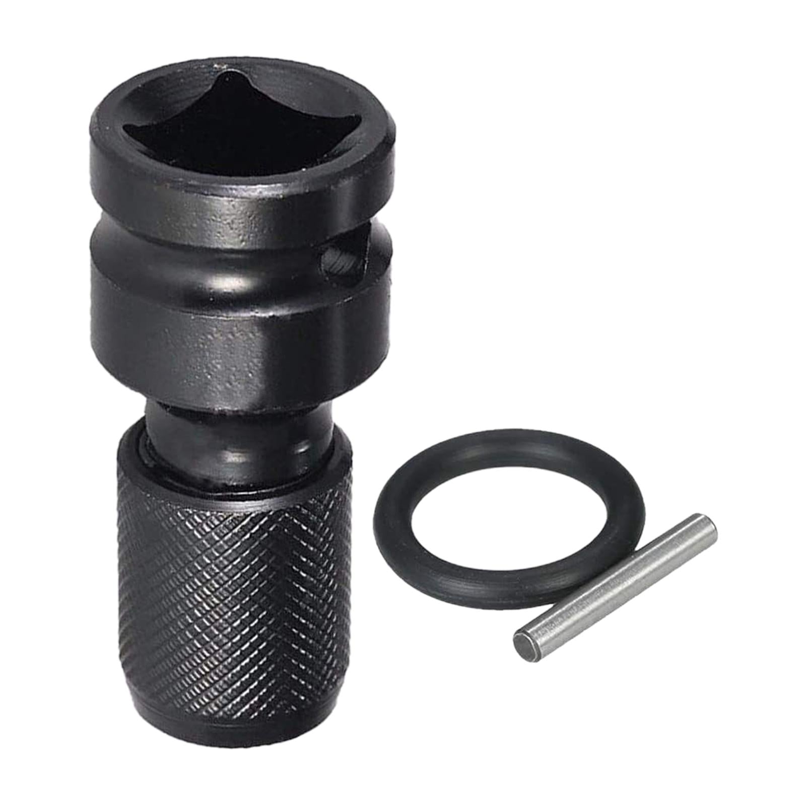 6xScrewdriver shanks Adapter 1/2 inch Square to 1/4 inch Socket for diy repairing