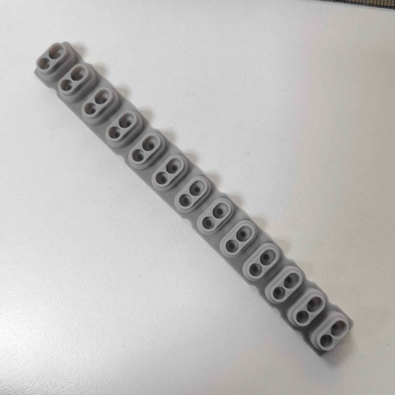 Keyboard Conductive Rubber Repair Keypad Key Contact Strip for Piano Gifts 13 keys