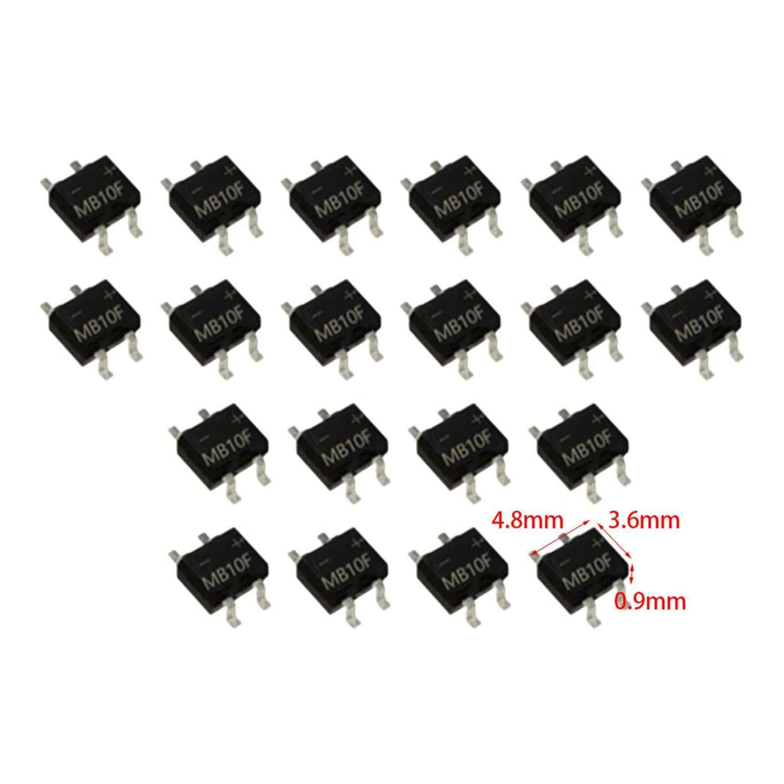 20x diodes Bridge rectifiers Super Light for Circuit Board Power Supplies