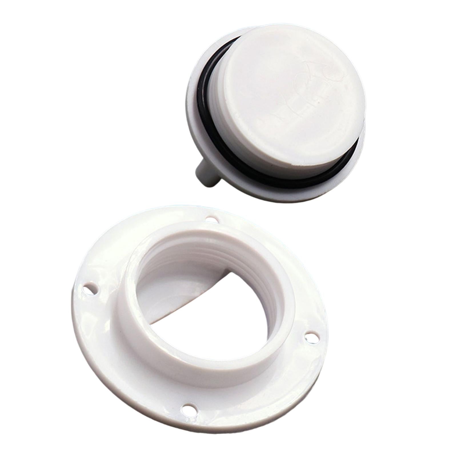 4xBoat Drain Plug Screw Cap Drainage Hardware Replacement Accessories for Boat