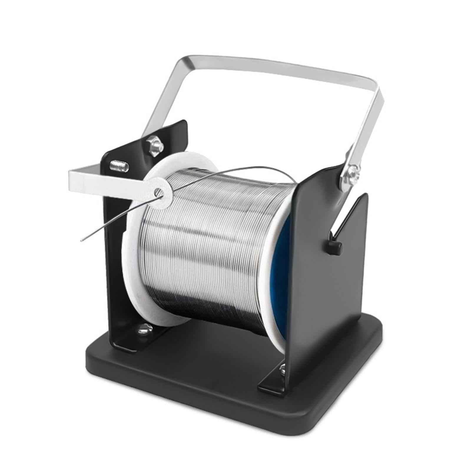 Solder Wire Stand Roll Holder Reel Dispenser for Maintenance Production Line 90x80x86mm