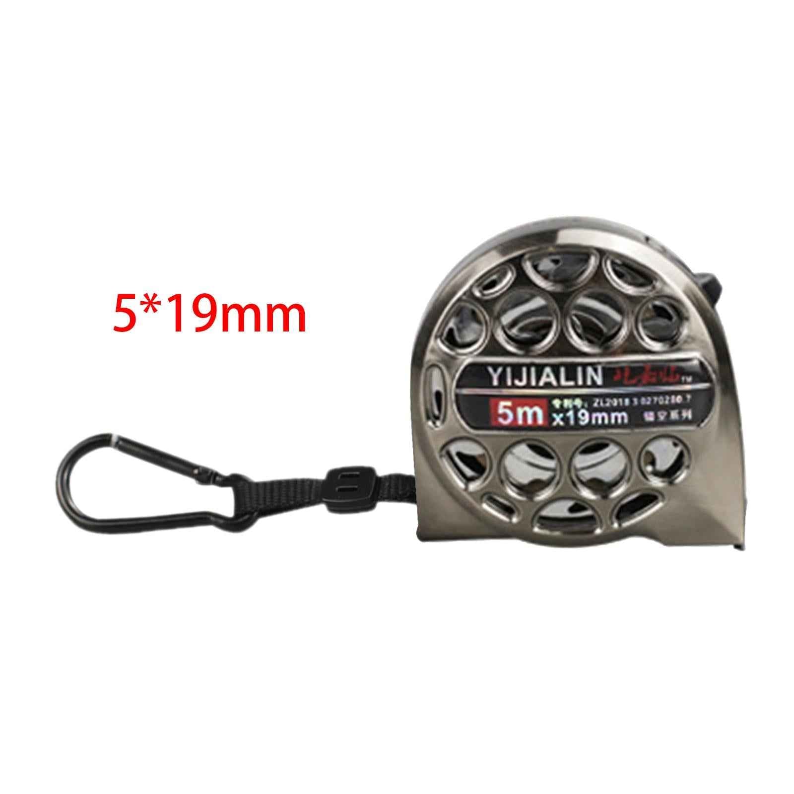 Hollow Tape Measure Carpentry Ruler Retractable Stainless Steel Tape Measure 5 Meters