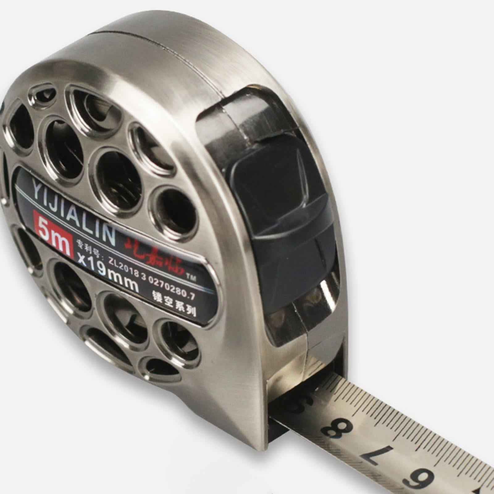 Hollow Tape Measure Carpentry Ruler Retractable Stainless Steel Tape Measure 5 Meters