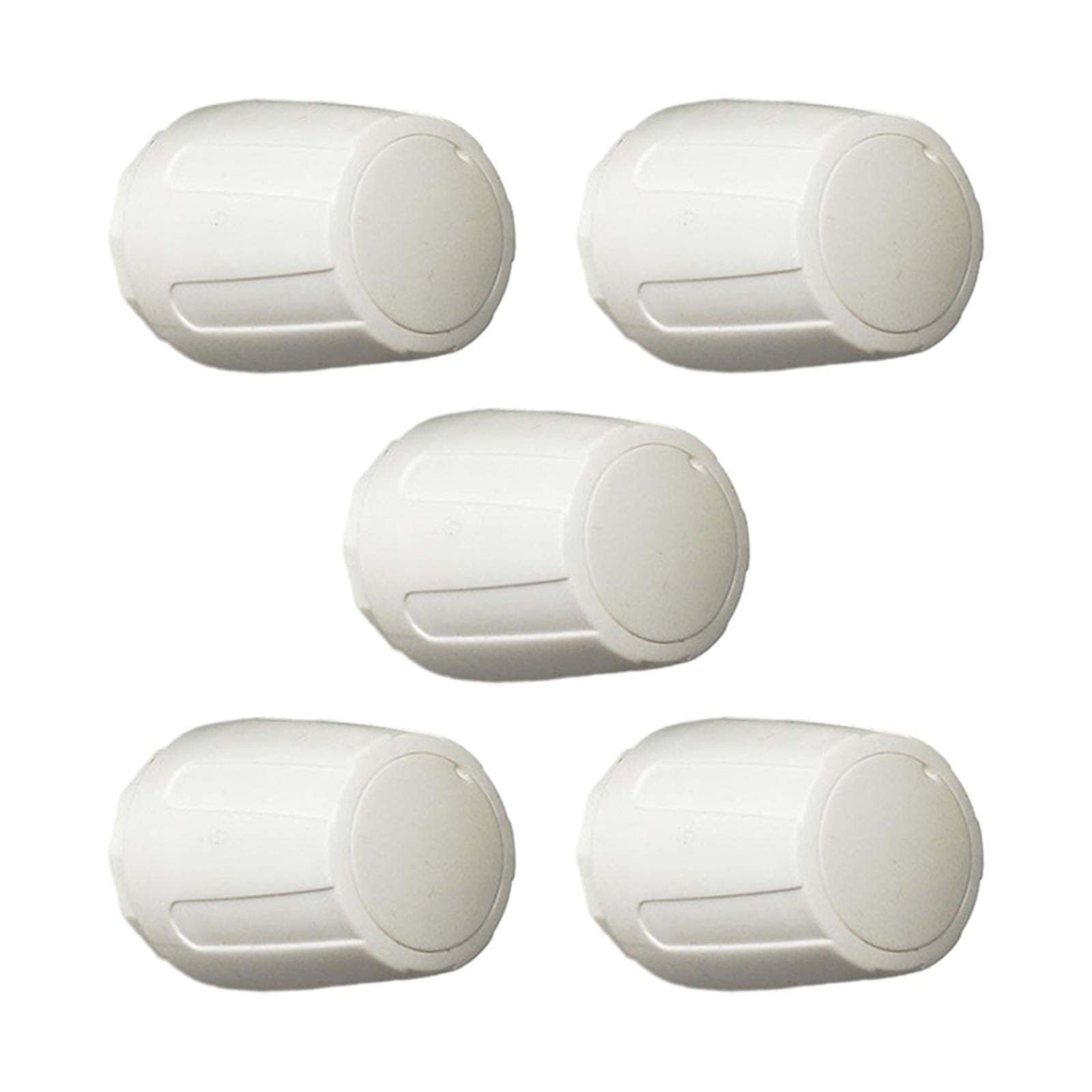 2x5 Pieces Radiator Valve Caps Replacement Professional Spare Parts for Adults Long style