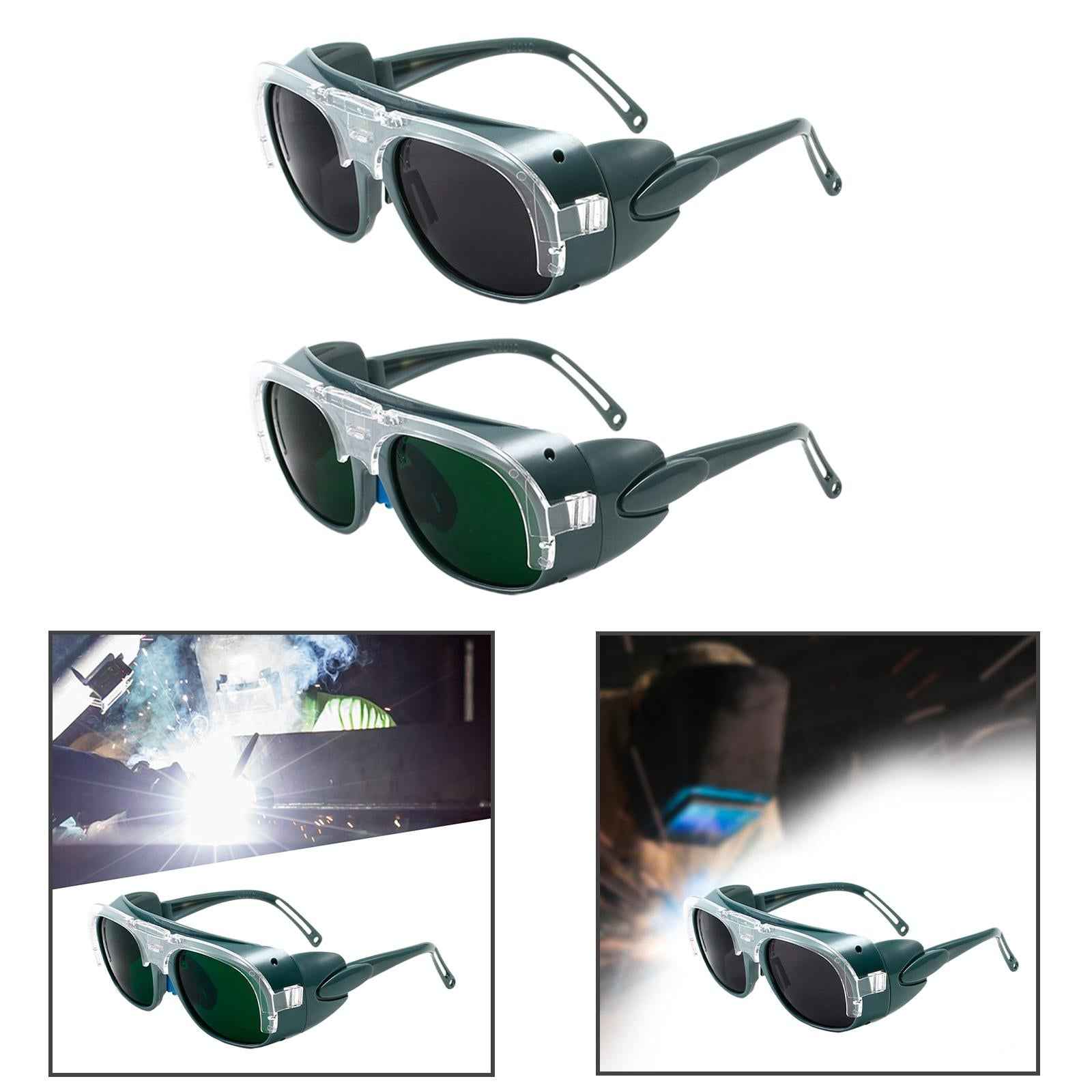 Welder Glasses Welder Protective Gear Welding Glasses for Torching Soldering Black Len