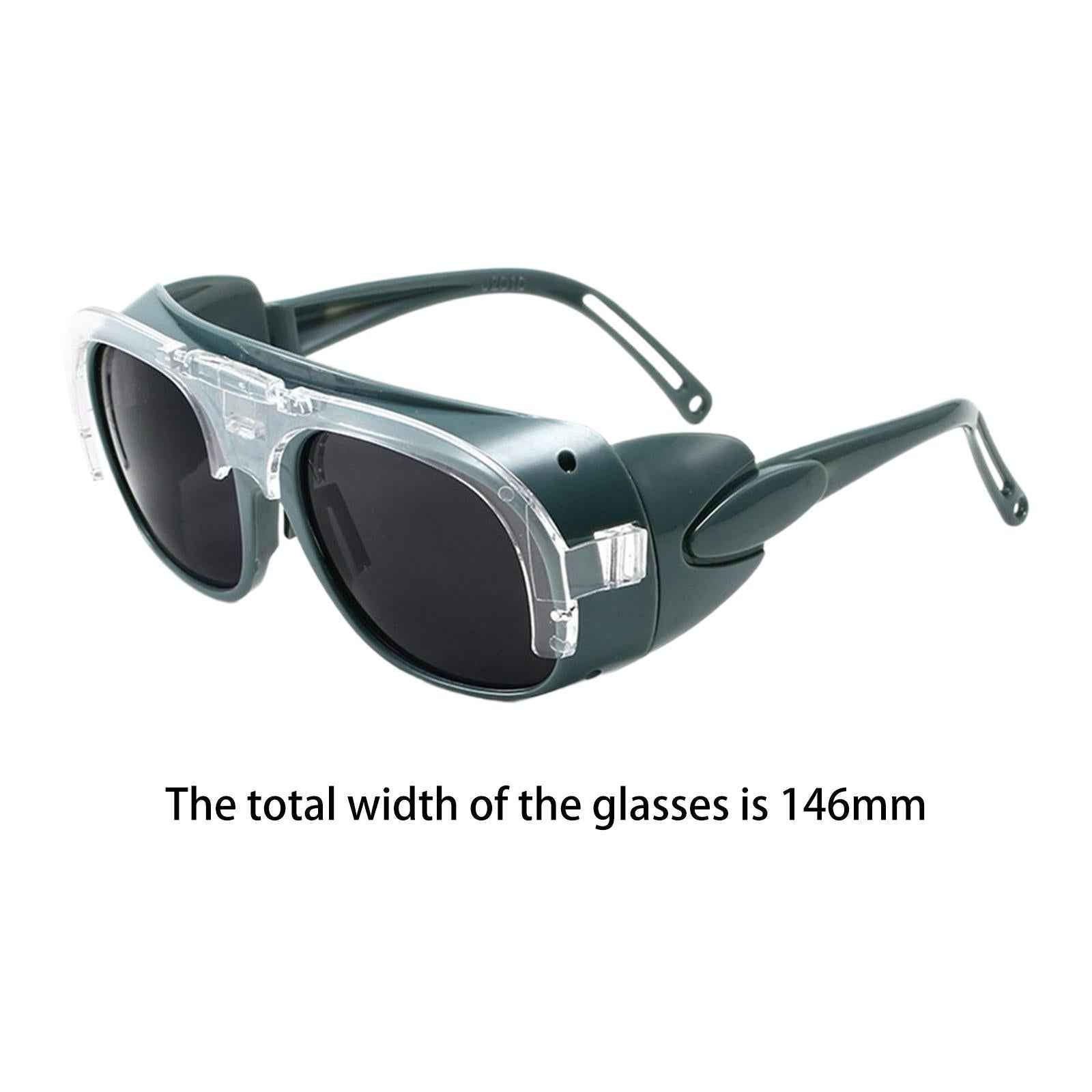 Welder Glasses Welder Protective Gear Welding Glasses for Torching Soldering Black Len
