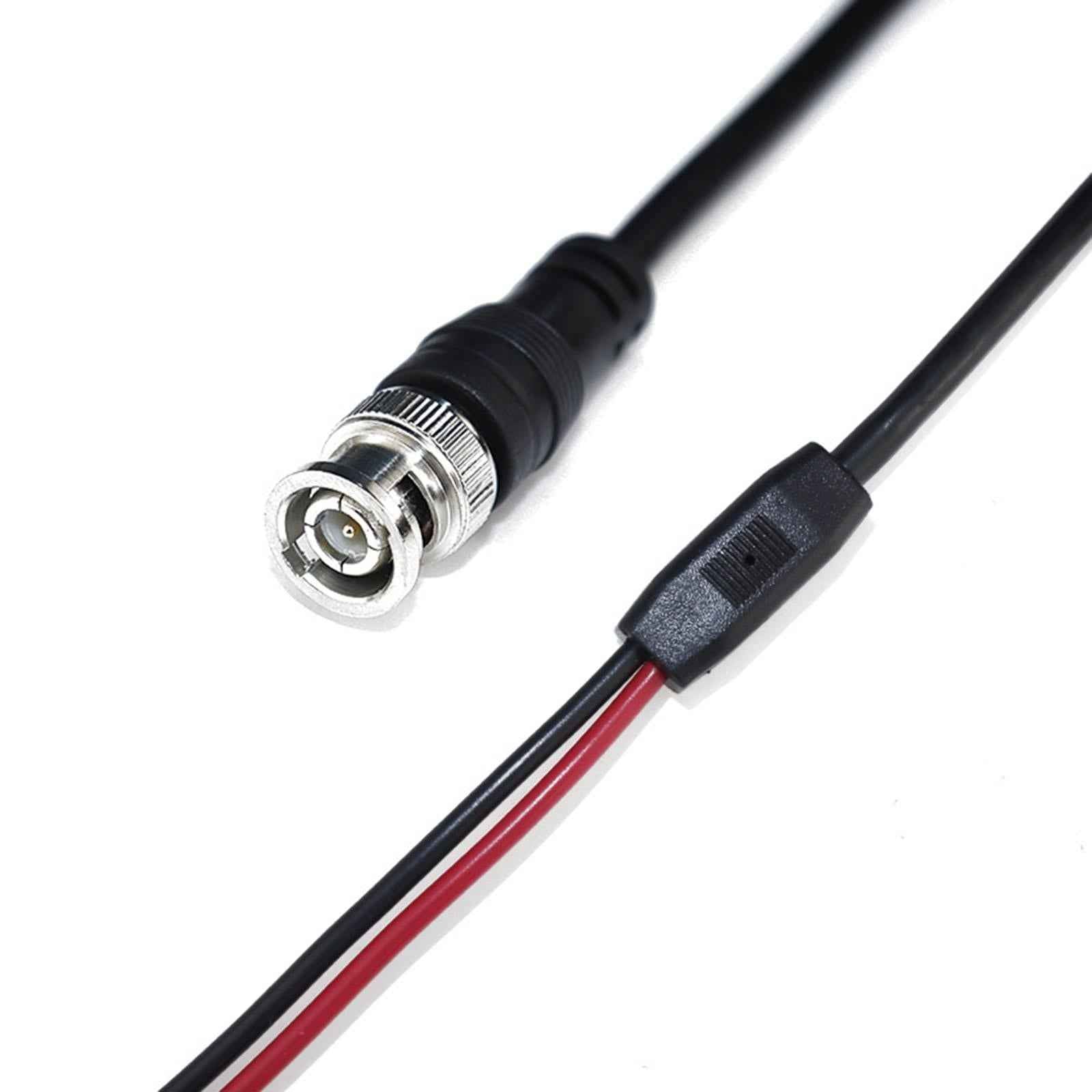 Oscilloscope Probe Leads Wire BNC Q9 to Double Alligator Clip Test Cable Length 50cm