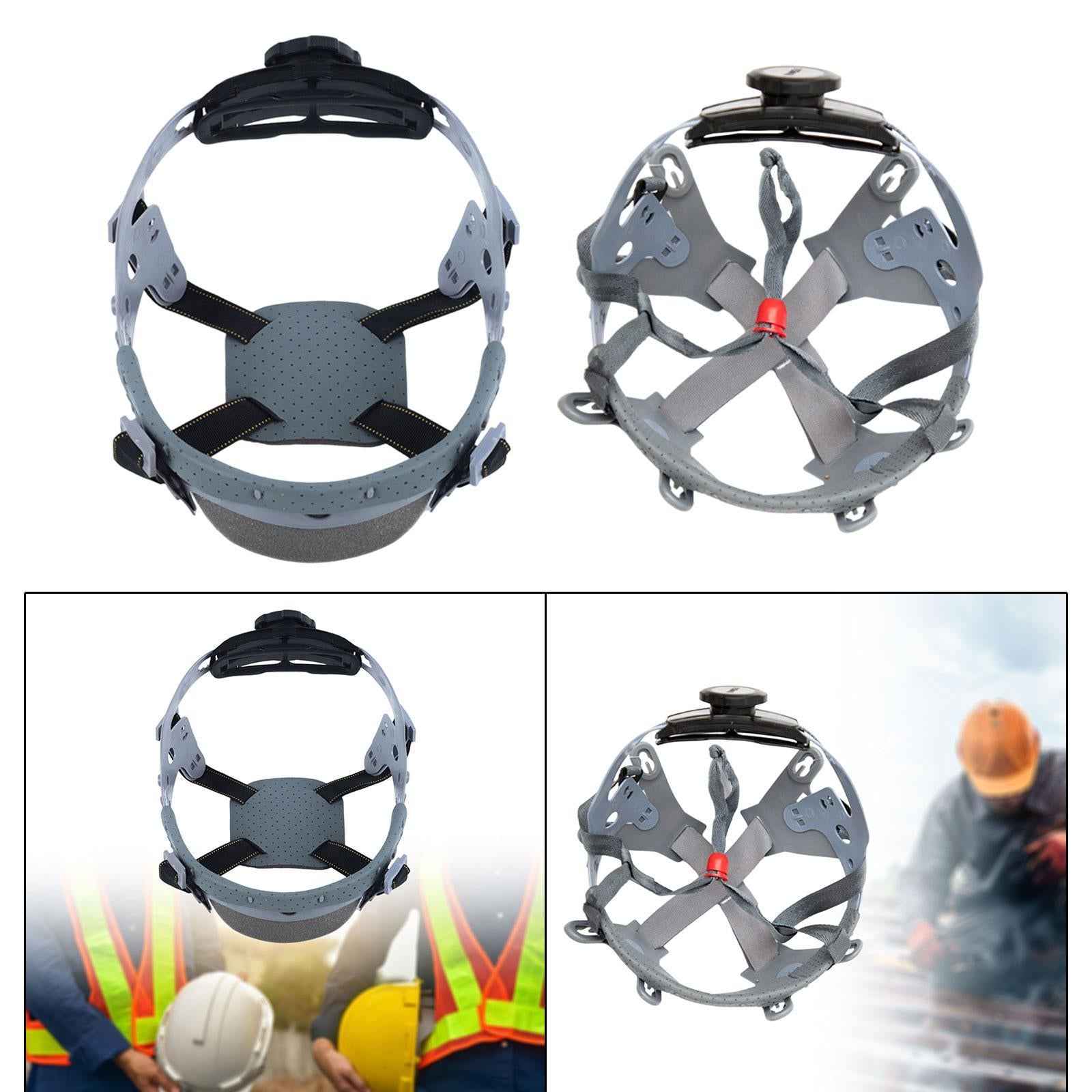 Helmet Replacement Suspension Adjustable Ergonomic Headgear Hat Liner Insert 4 Point Suspension