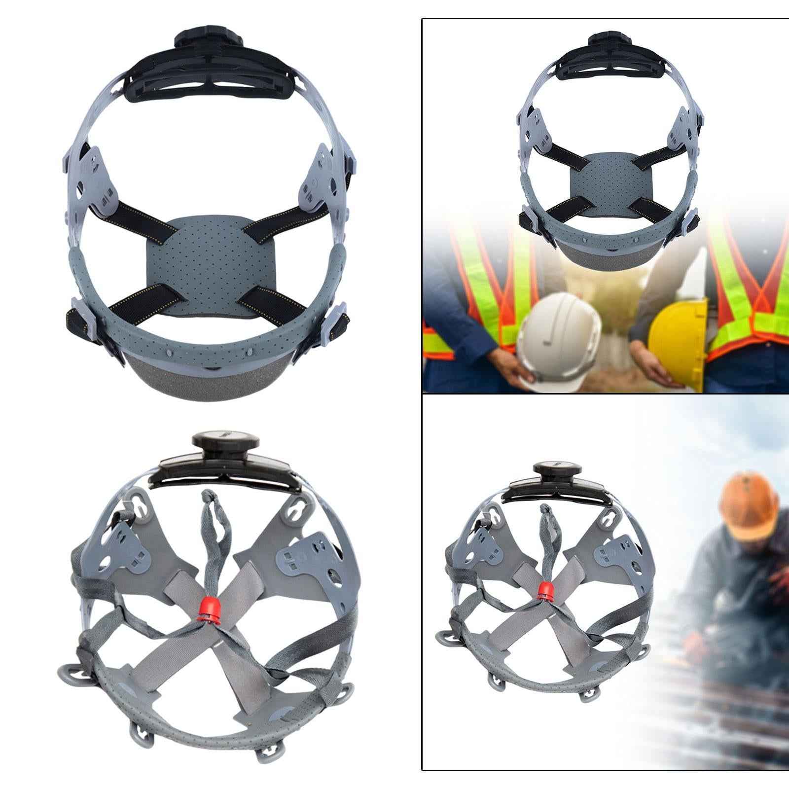 Helmet Replacement Suspension Adjustable Ergonomic Headgear Hat Liner Insert 4 Point Suspension