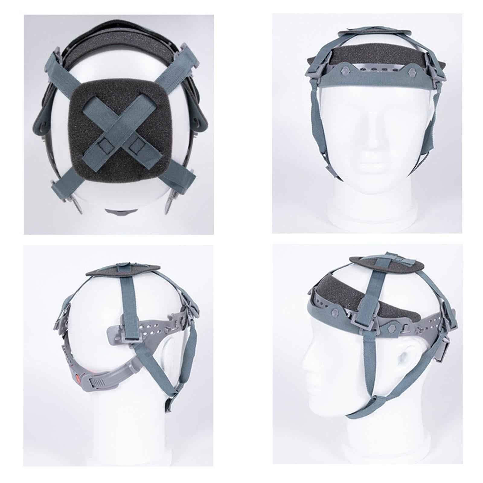 Helmet Replacement Suspension Adjustable Ergonomic Headgear Hat Liner Insert 4 Point Suspension