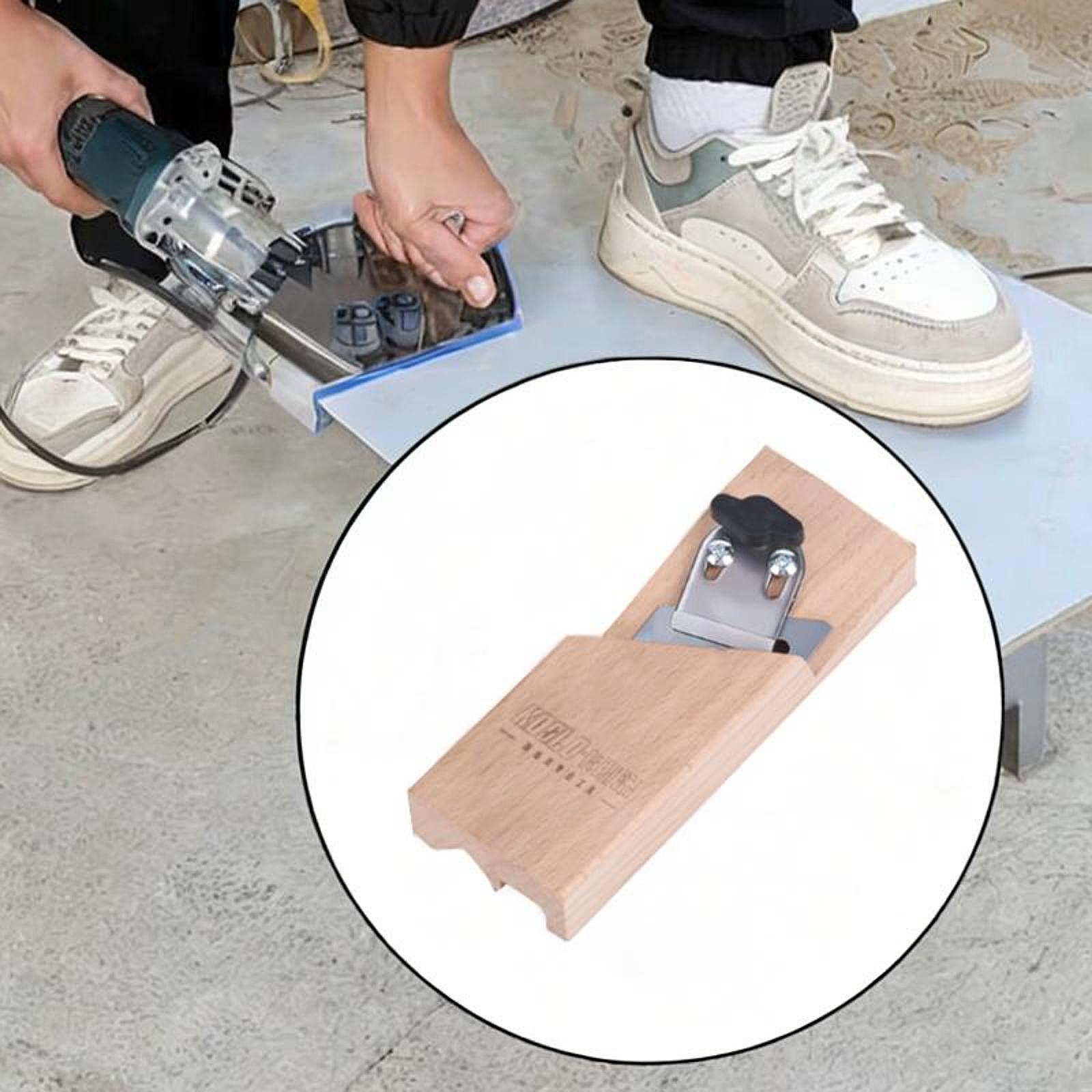 Chamfer Plane Hand Tool Edge Corner Flattening Tool for Beginners Woodworker 150mm