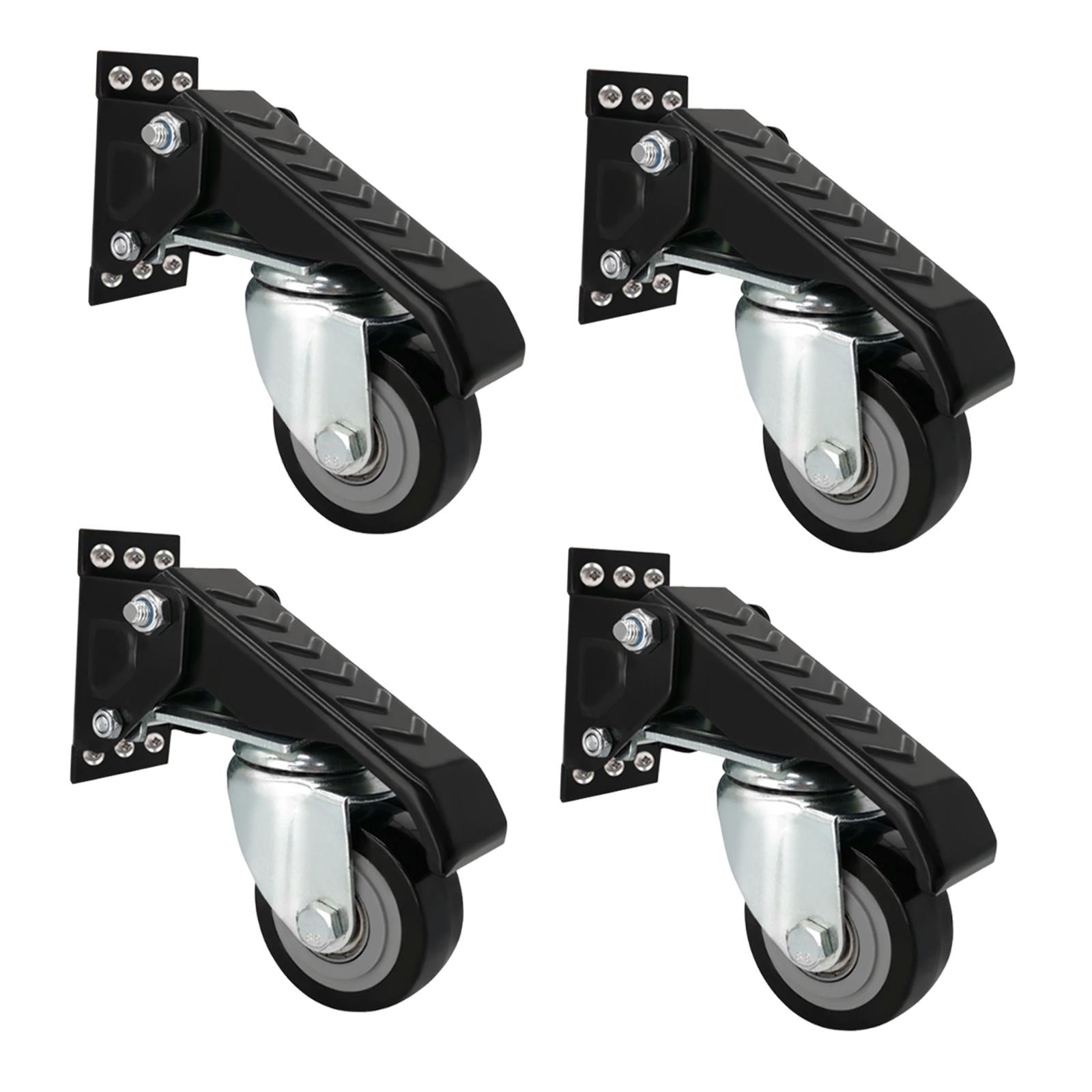 4Pcs Workbench Caster Swivel Castors for Equipment Machine Workbenches Table
