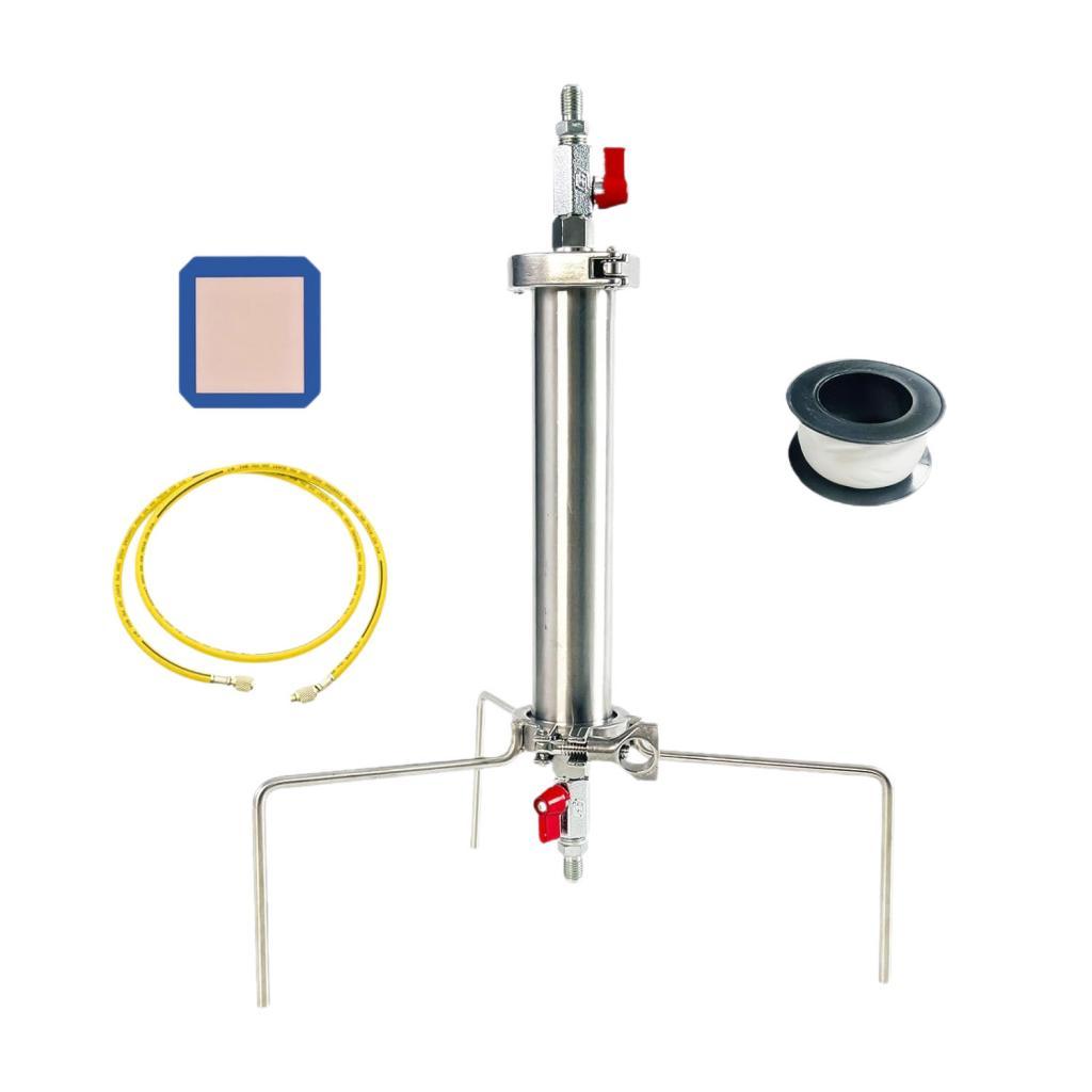Closed Loop Extractor Pressure Resistant Valve Extraction System with Tripod
