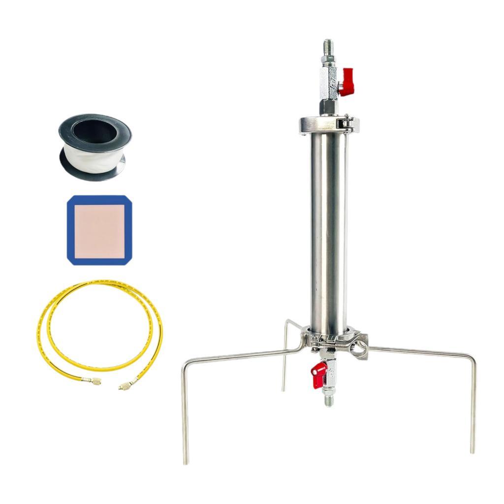 Closed Loop Extractor Pressure Resistant Valve Extraction System with Tripod