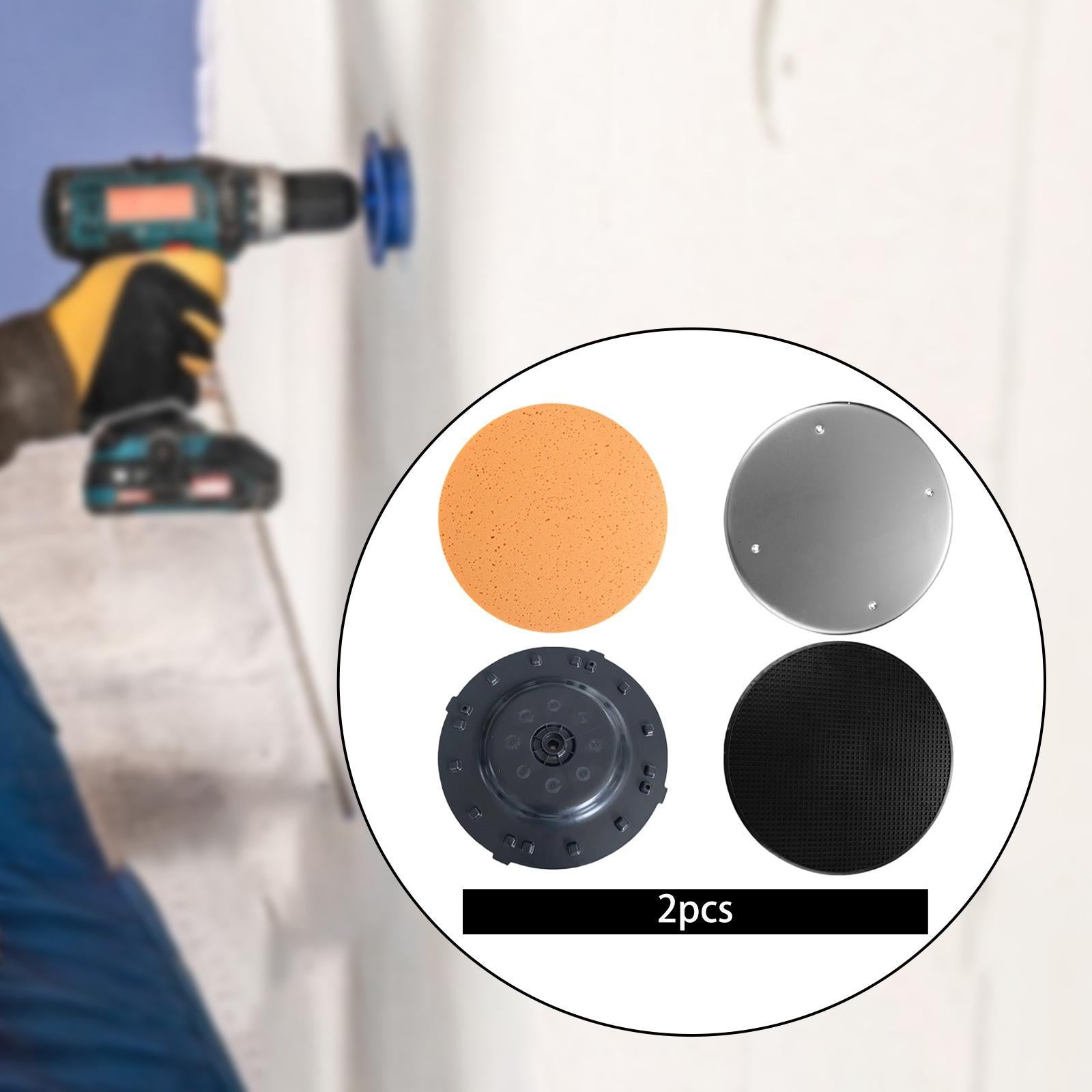 2 Pieces Drywall Sander Pads Direct Replaces Spare Parts Premium Accessories Sponge