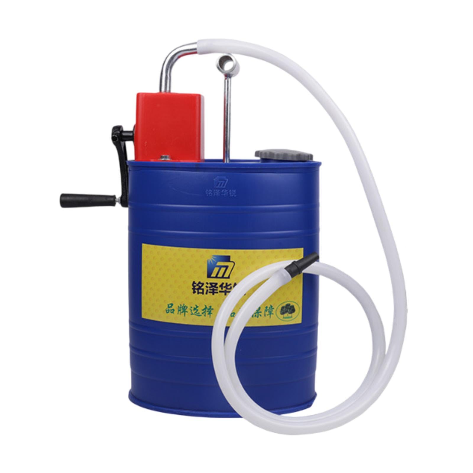 Transmission Oil Filling Pump Easy to Use Oil System Tool Oil Filling Barrel A Blue