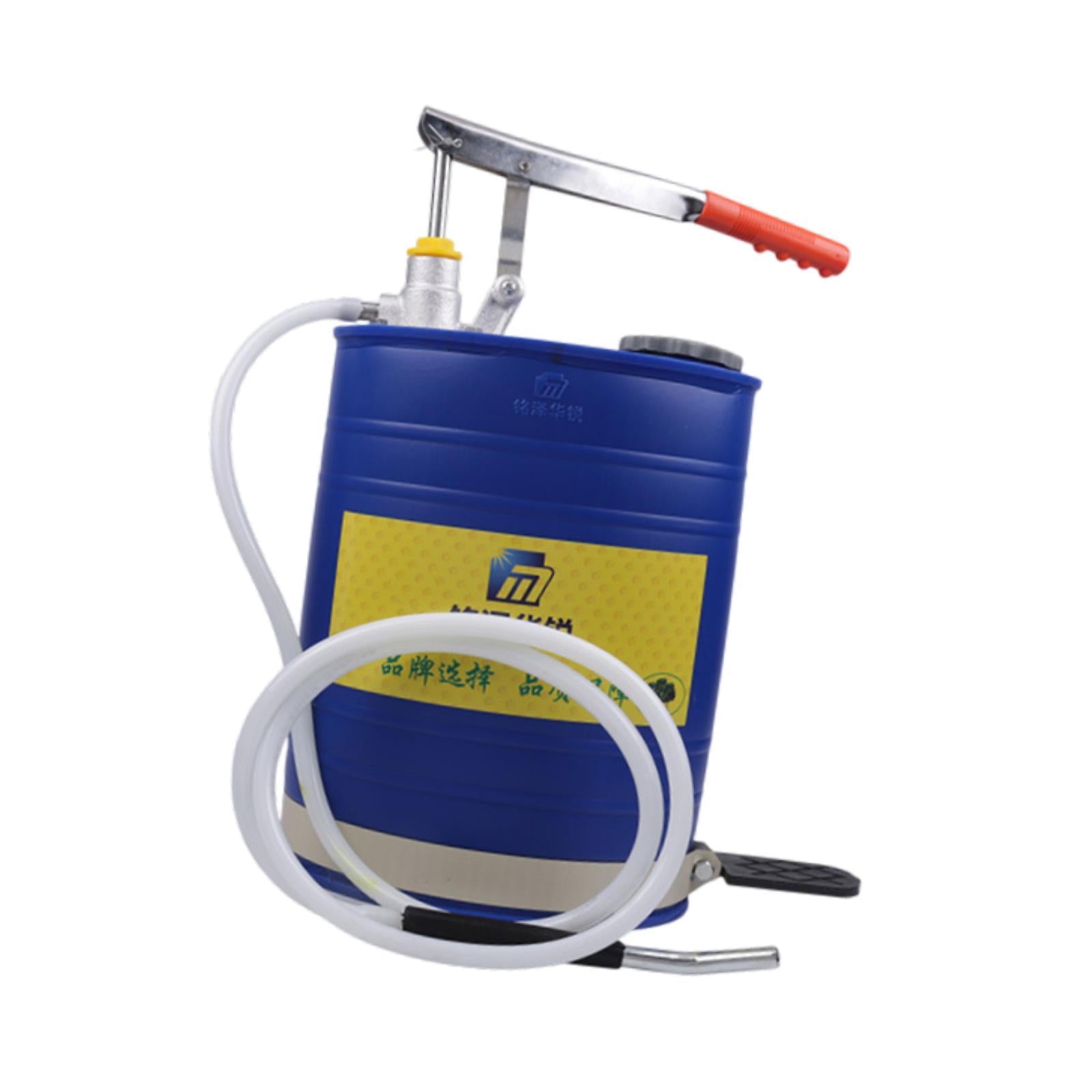 Transmission Oil Filling Pump Easy to Use Oil System Tool Oil Filling Barrel B Blue