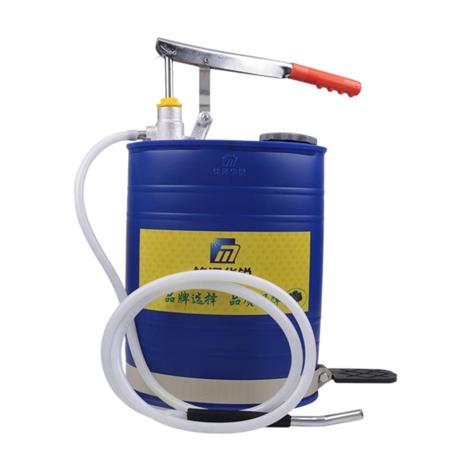 Transmission Oil Filling Pump Easy to Use Oil System Tool Oil Filling Barrel B Blue