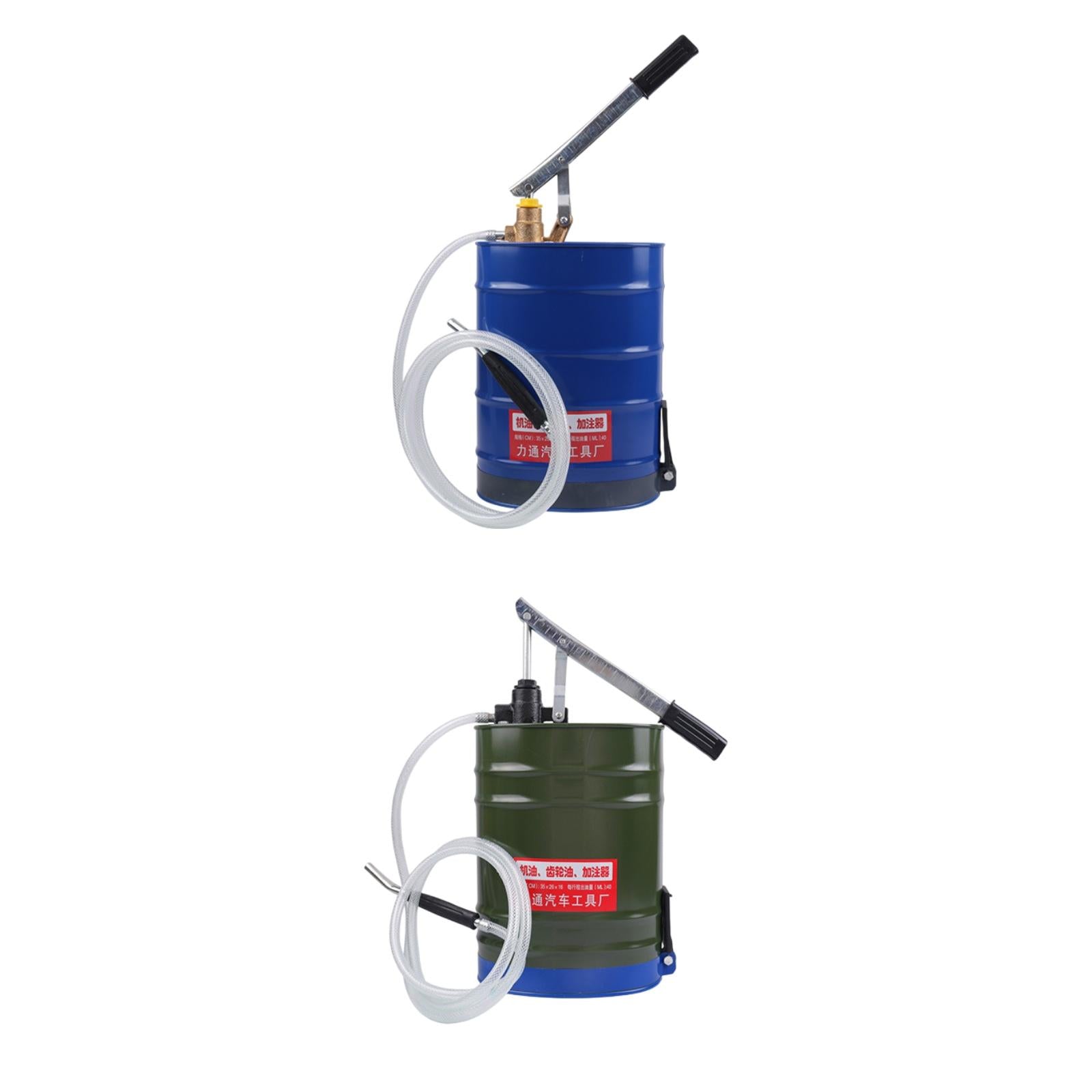 Pump Oiler 6.5 ft Oil Outlet Pipe Automobile Supplies 10L Gearbox Oil Filler Blue