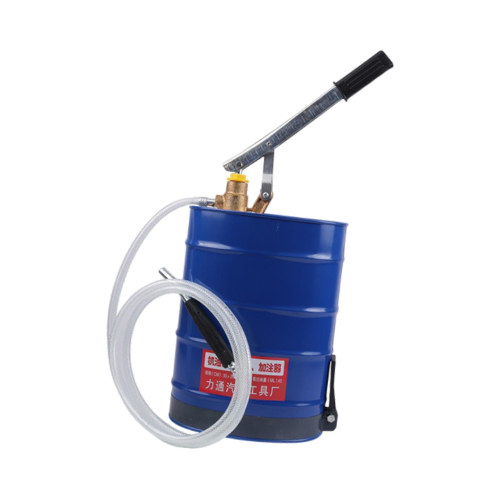 Pump Oiler 6.5 ft Oil Outlet Pipe Automobile Supplies 10L Gearbox Oil Filler Blue