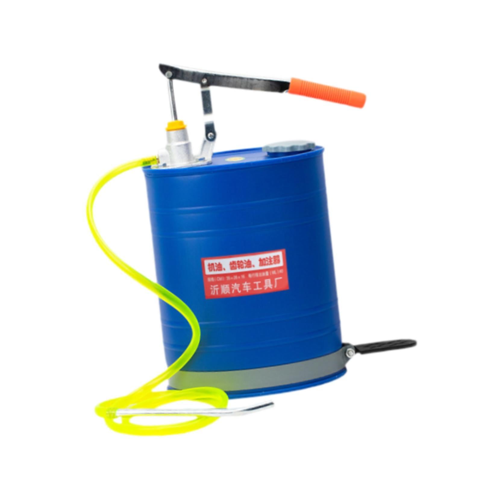 Hand Crank Oil Filling Barrel 10L Gear Oil Dispenser for Automotive Supplies B