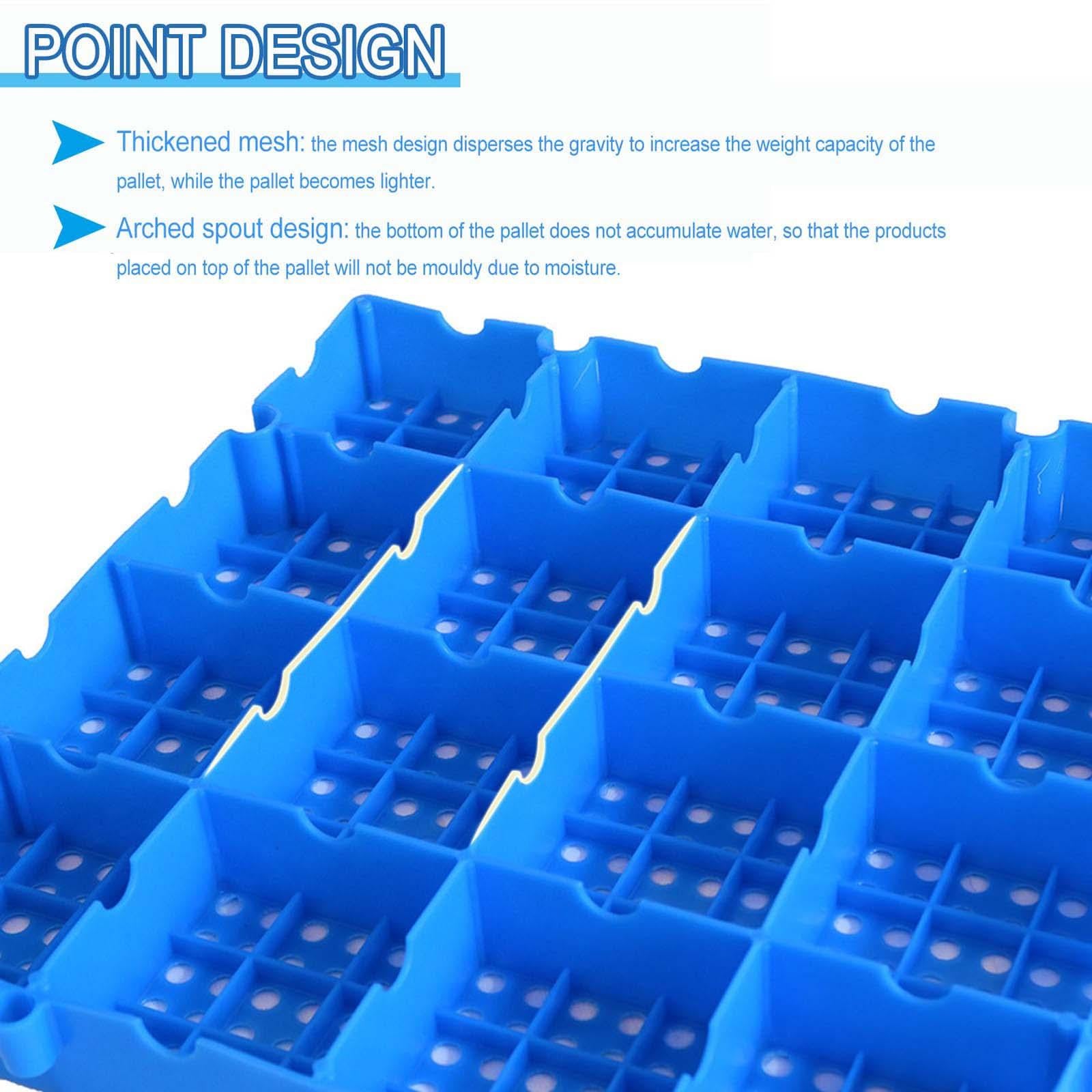 PP Pallet Pad Nestable Ventilation Floor Pallet for Restaurant Garden Indoor L