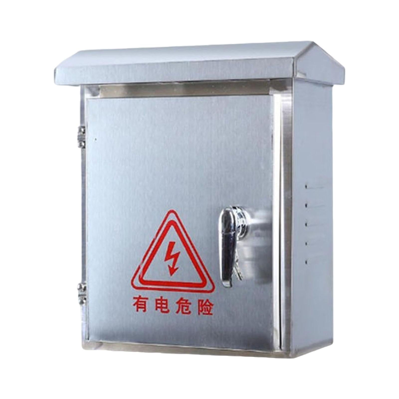 Outdoor Electrical Box Practical Versatile Dustproof Waterproof Junction Box Handle Lock