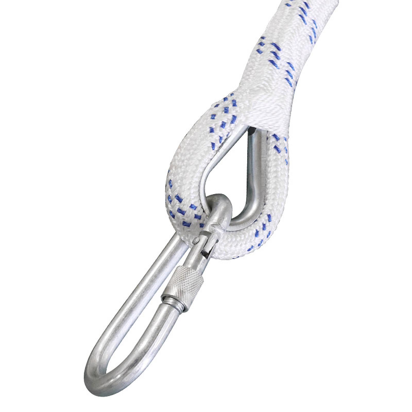16ft Escape Ladder Deploys Quickly Sturdy Reusable for Climbing Outdoor Home