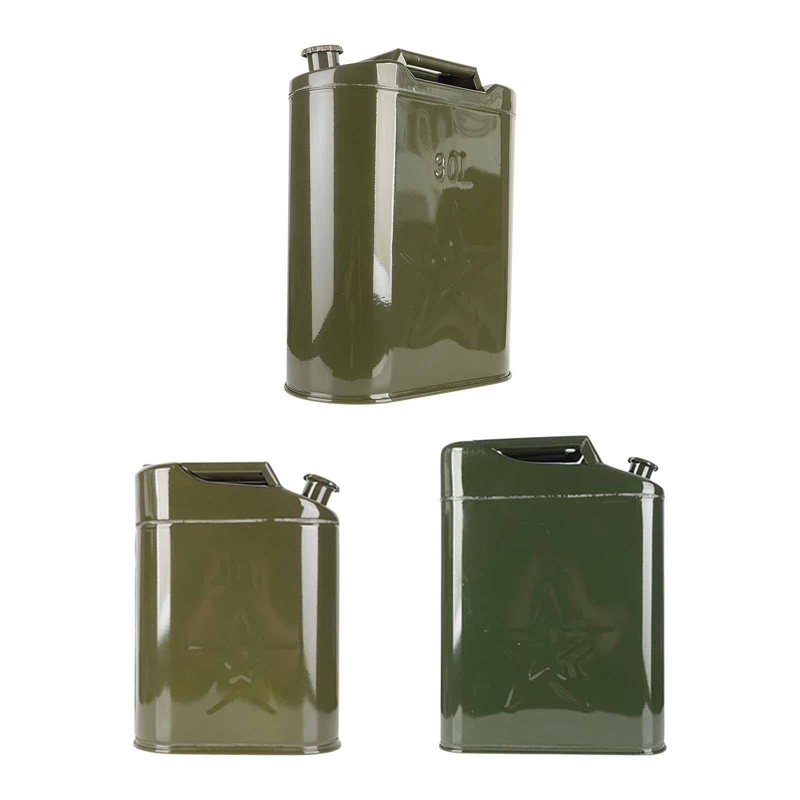 Auto Fuel Tank Lightweight Portable Petrol Can for Overlanding Adventure Car 10L 36.5cmx13cmx28cm