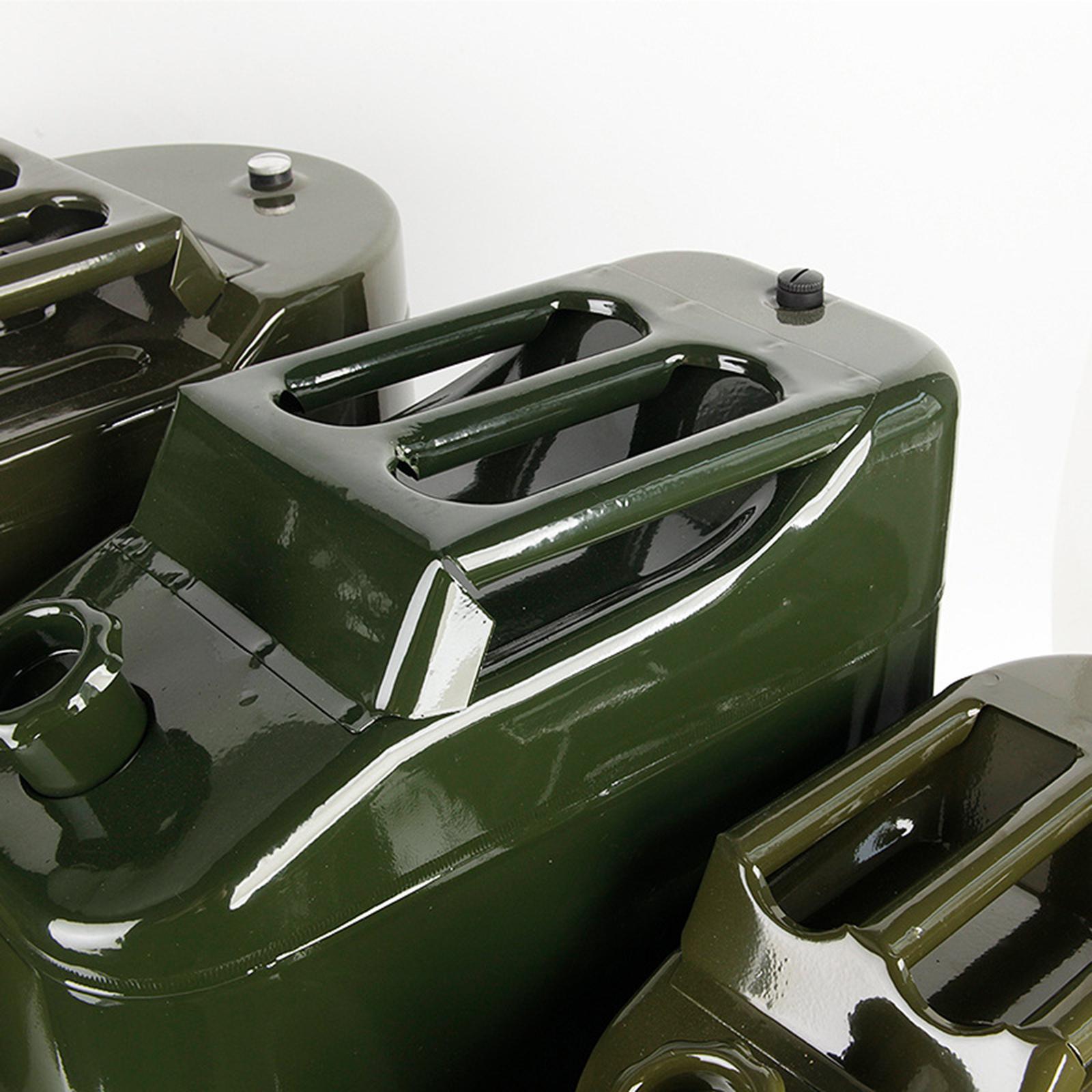 Auto Fuel Tank Lightweight Portable Petrol Can for Overlanding Adventure Car 20L 44.5x16x33.5cm