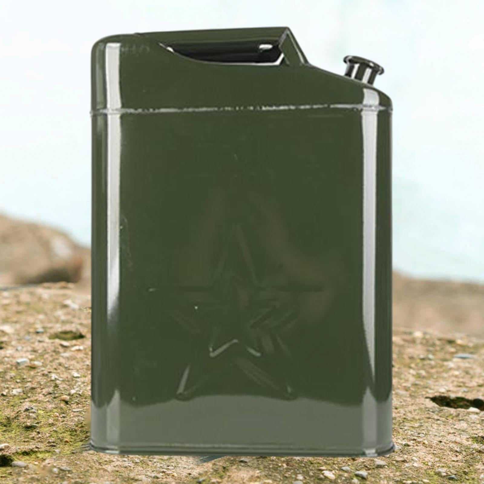 Auto Fuel Tank Lightweight Portable Petrol Can for Overlanding Adventure Car 20L 44.5x16x33.5cm
