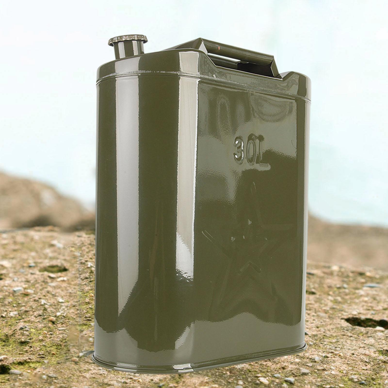 Auto Fuel Tank Lightweight Portable Petrol Can for Overlanding Adventure Car 30L 52cmx20cmx38cm