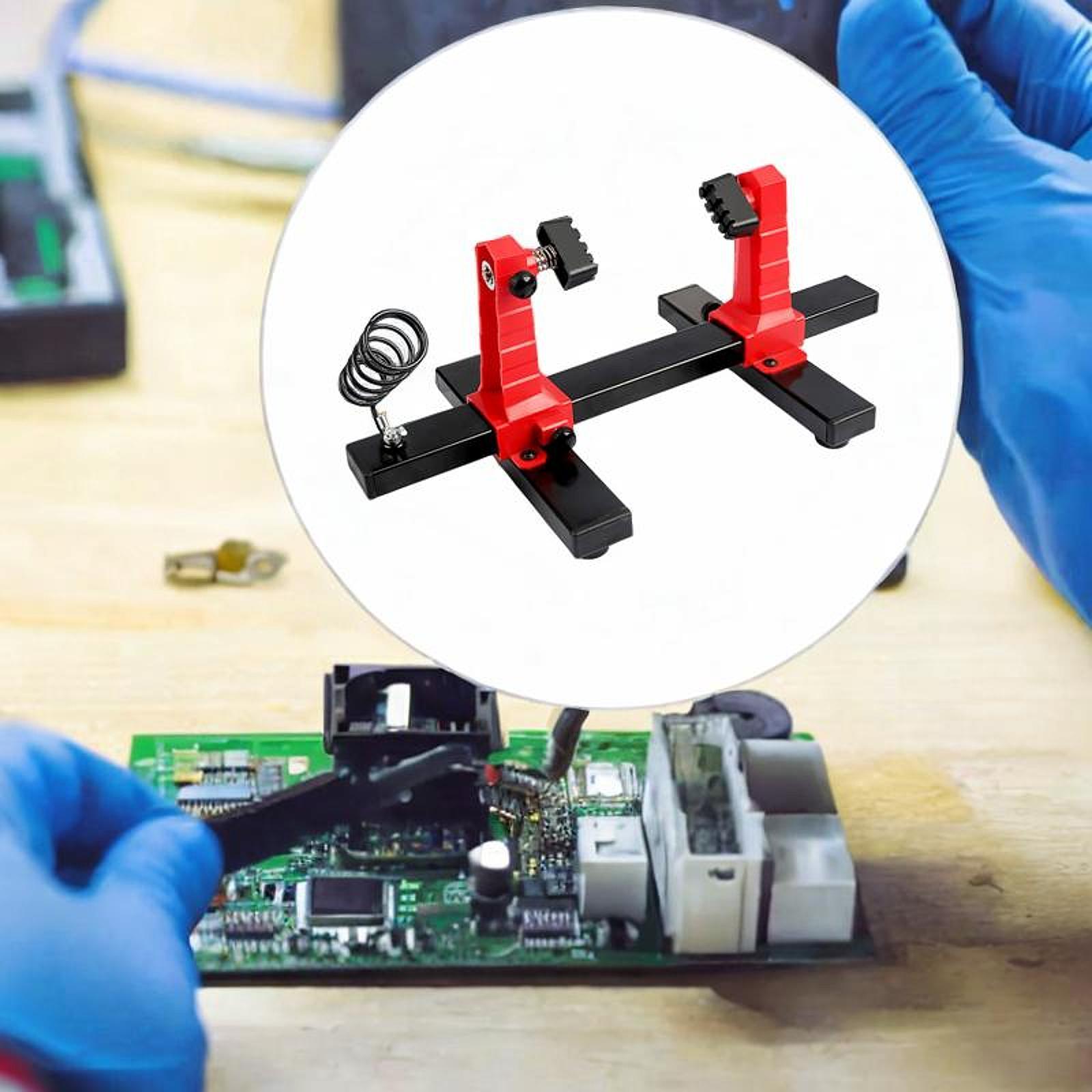 Printed Circuit Board Holder Soldering Station Metal Base Motherboard Holder