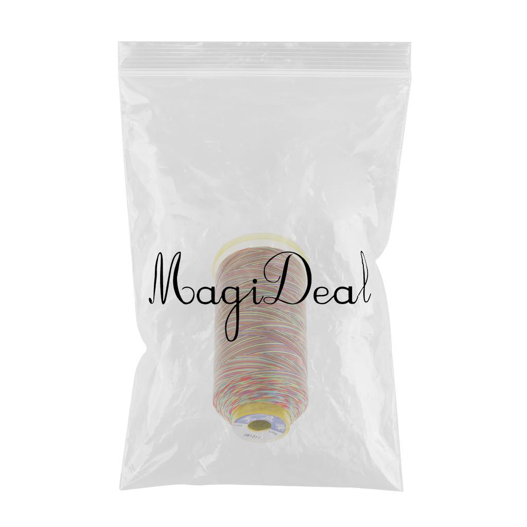 150D Strong Rainbow Polyester Sewing Thread Spool For Shoes Clothes Repair 6