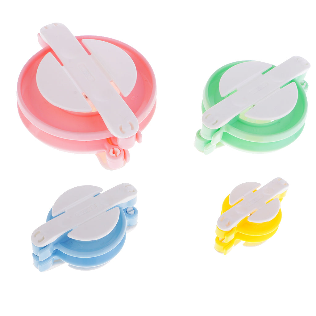 4 Sizes Pompom Maker Fluff Ball Weaver Needle Knitting Wool Tool DIY Craft