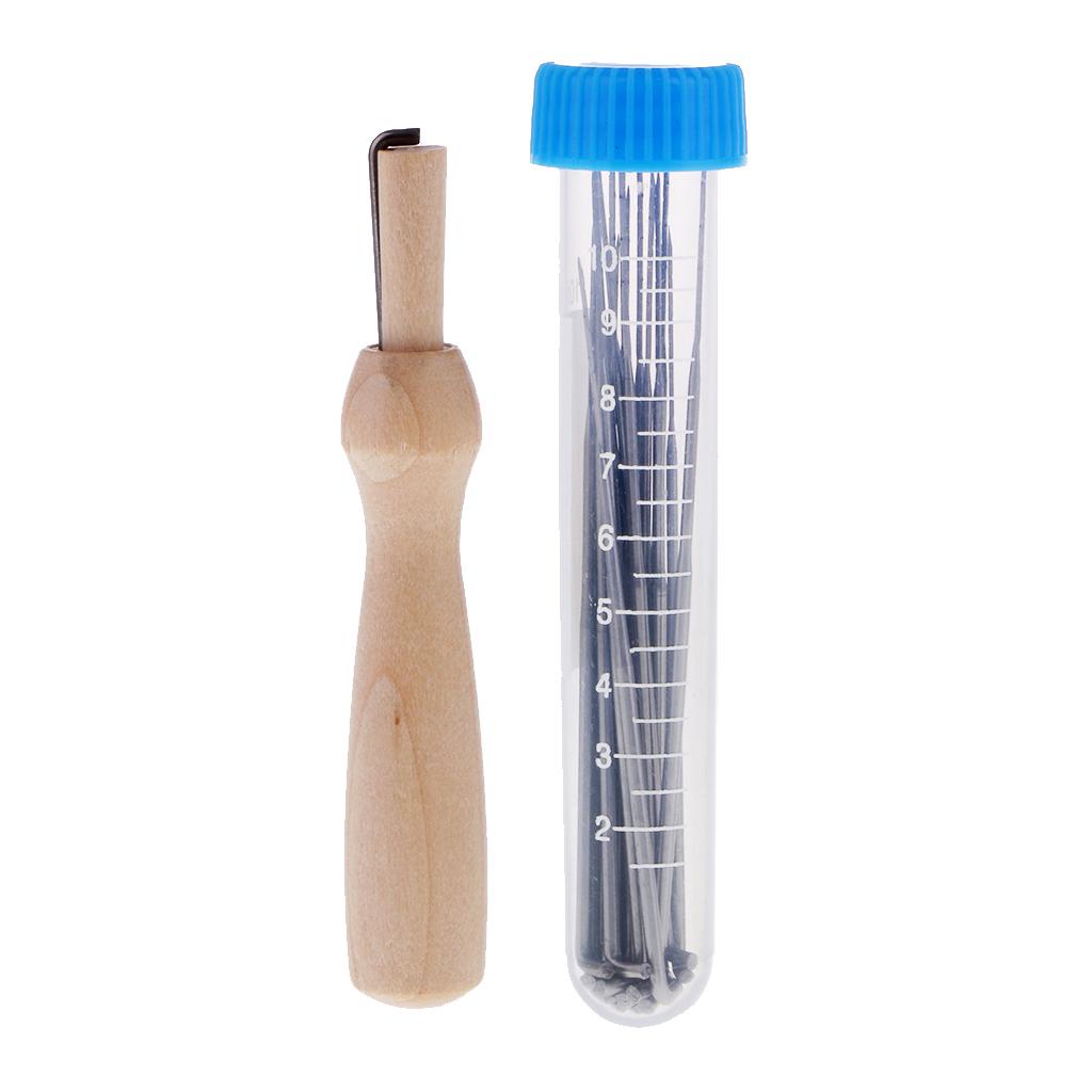 19Pcs Felting Needles with Handle Wool Felt Tool Felting Starter Kits Crafts