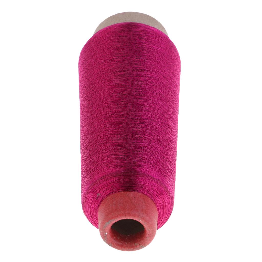 Metallic Machine Embroidery Threads For Computer Cross-stitch Rose Red