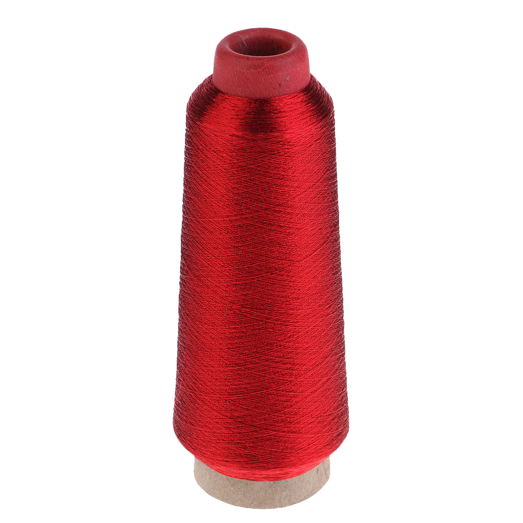 Metallic Machine Embroidery Threads For Computer Cross-stitch Red