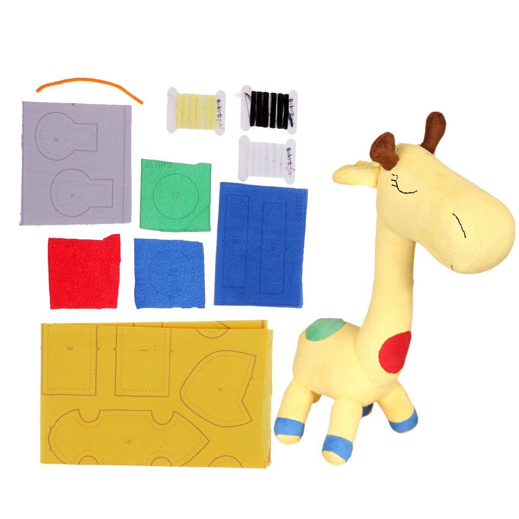 Lovely DIY Felt Crafts Felting Kit For Deer Doll Making Patchwork Sewing