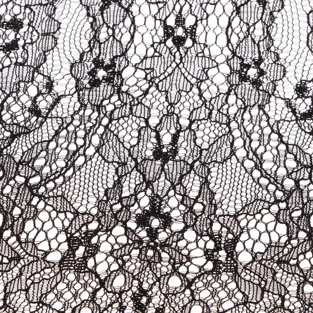 3 Yards 22cm Large Floral Lace Trim Ribbon Mesh Trimming Sewing Ribbon Craft