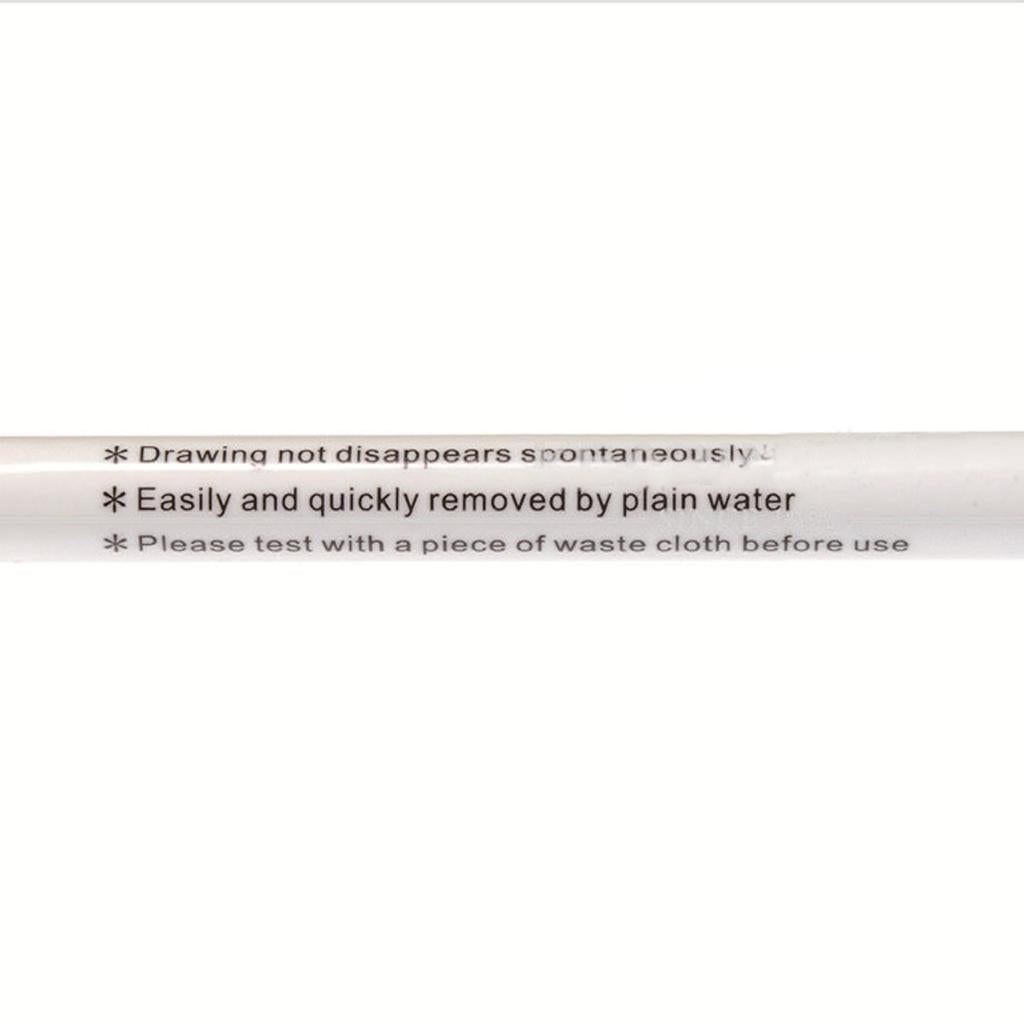1pc 0.8mm Water Erasable Soluble Pen Vanishing Pen for Fabric Marking Blue