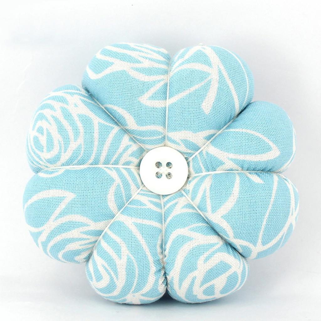 Pumpkin Wrist Wearable Needle Pin Cushion Pincushion for DIY Sewing Craft 2#