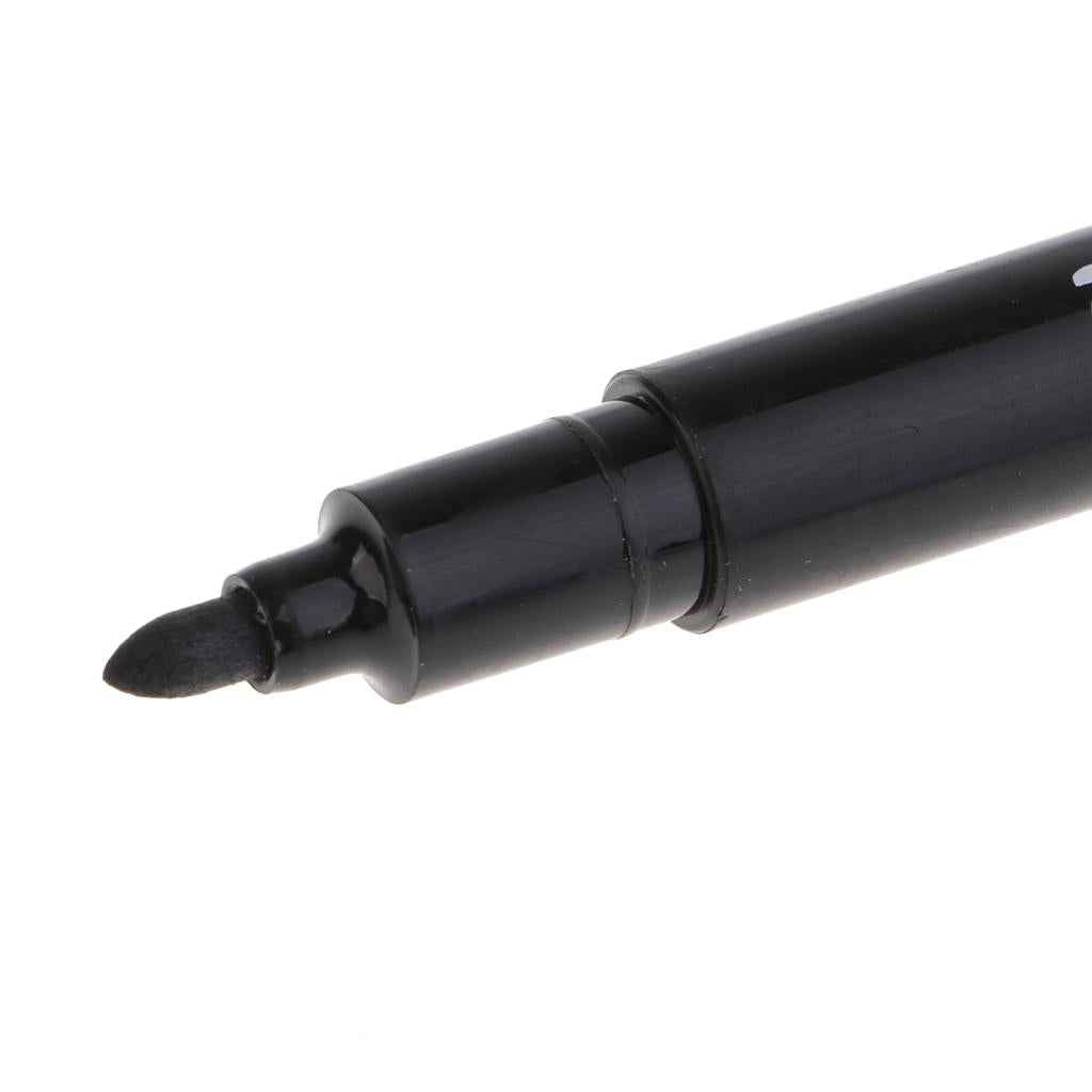 2mm T-Shirt Permanent Fabric Marker Textile Clothes Pen Black