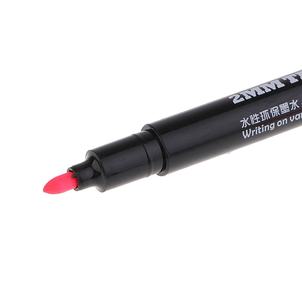 2mm T-Shirt Permanent Marker Textile Clothes Pen Fluorescent Pink