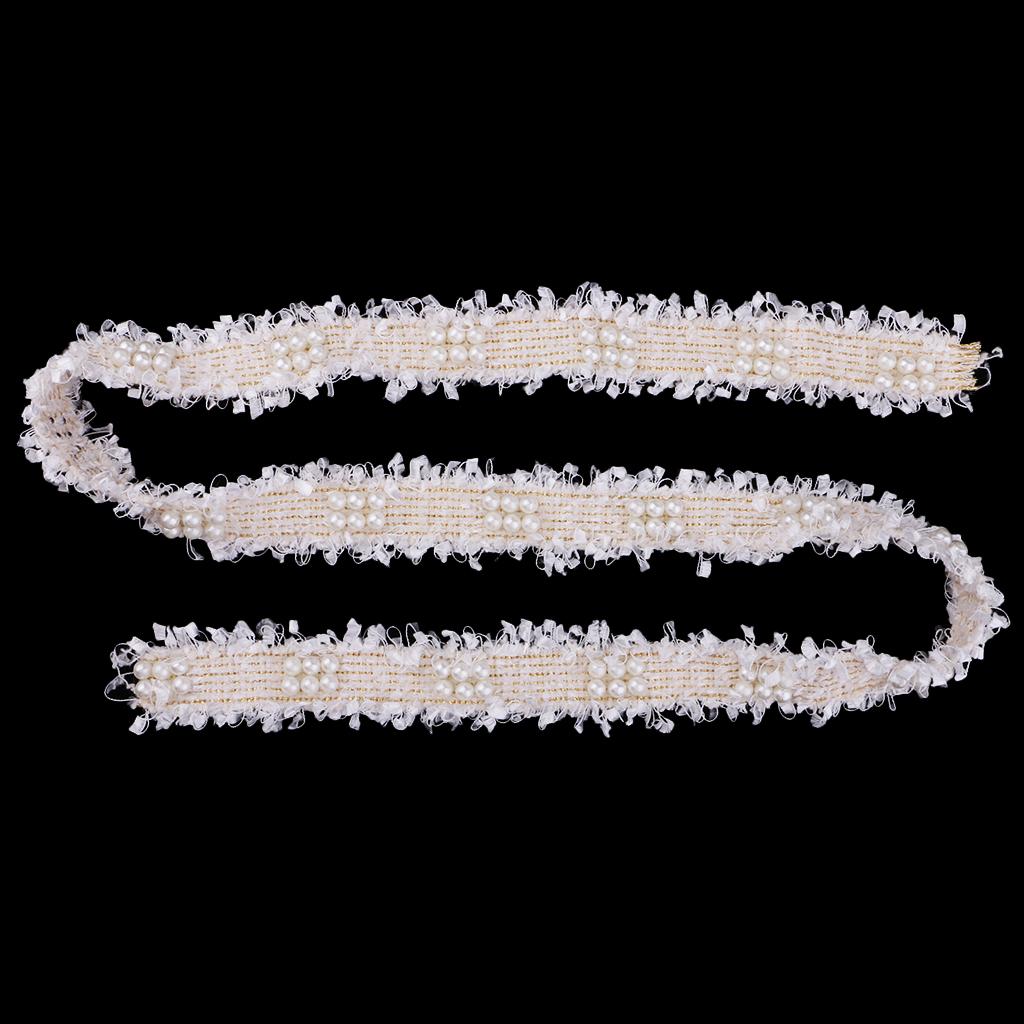 1 Yard Vintage Lace Ribbon Trim for Wedding Bridal Sewing Craft White