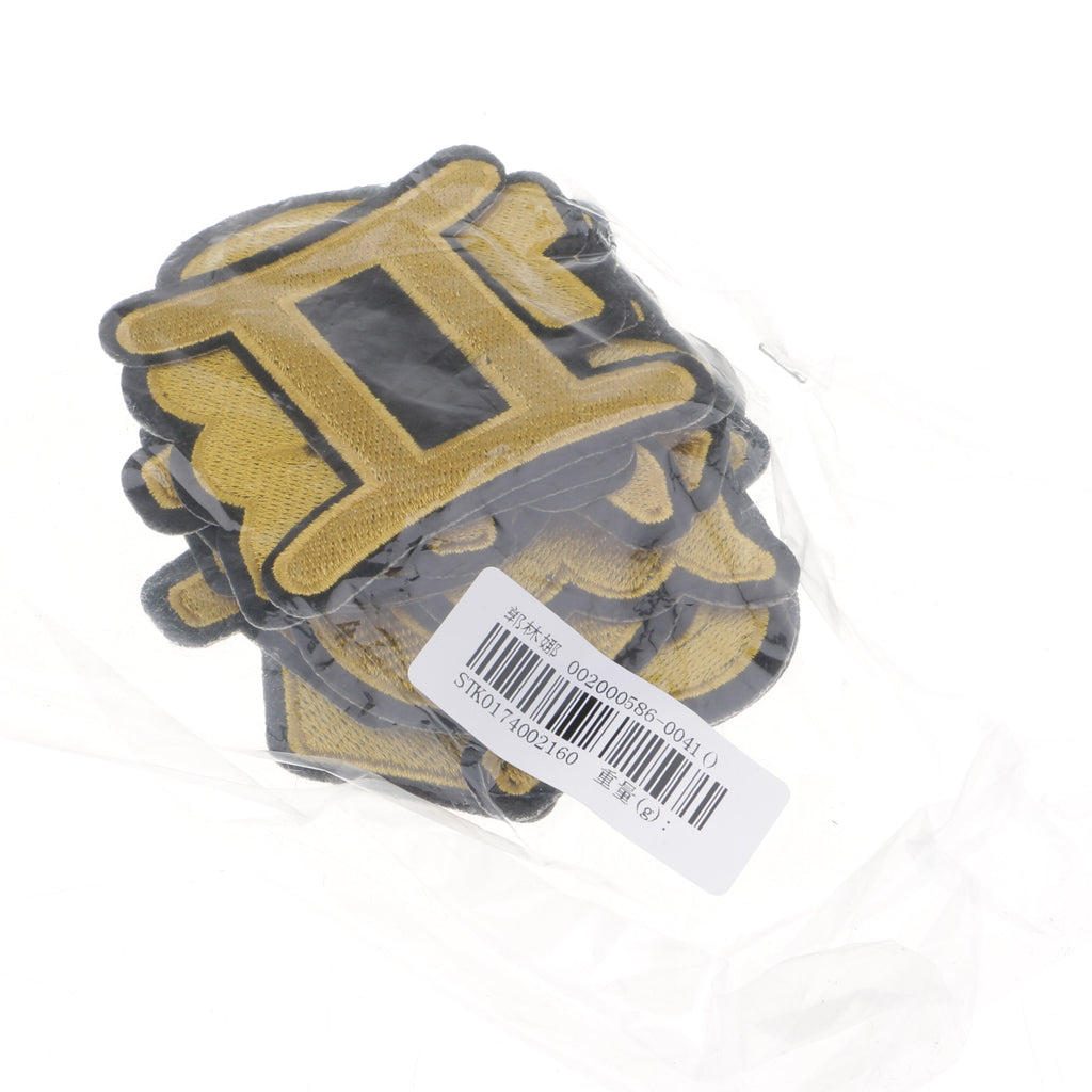 12 Constellation Cloth Stickers Special Patches Clothing Hat Embellishment