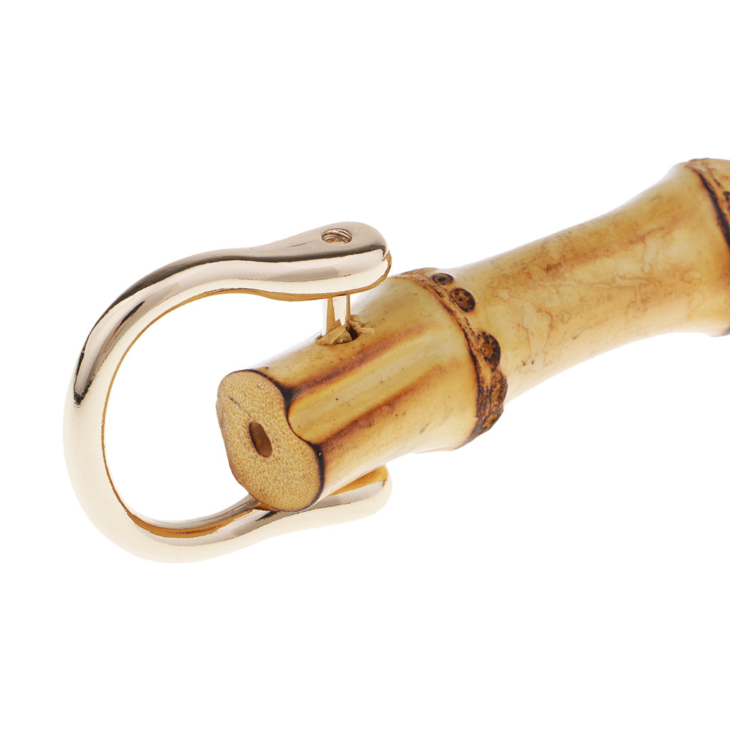 Purse Accessories DIY Girl Handbag Craft Handle Natural Color + Light Gold