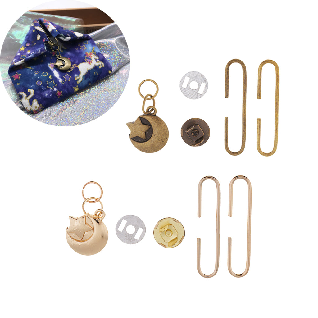 5cm Metal Coin Bag Purse Frame Lock Bag Lock Hardware Accessories Bronze