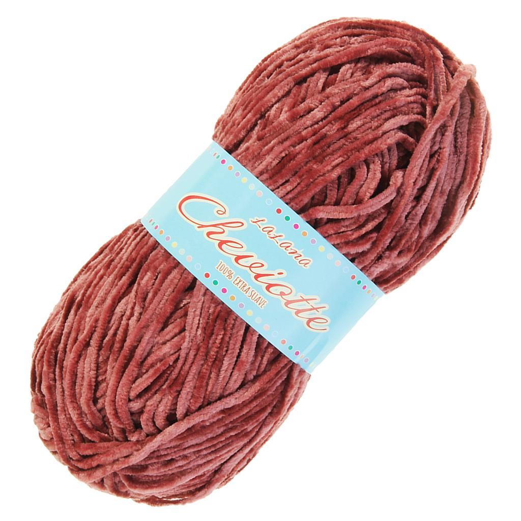 83g Soft Chenille Wool Yarn Velvet Thread for Sweater Scarf Hat Blankets 10#