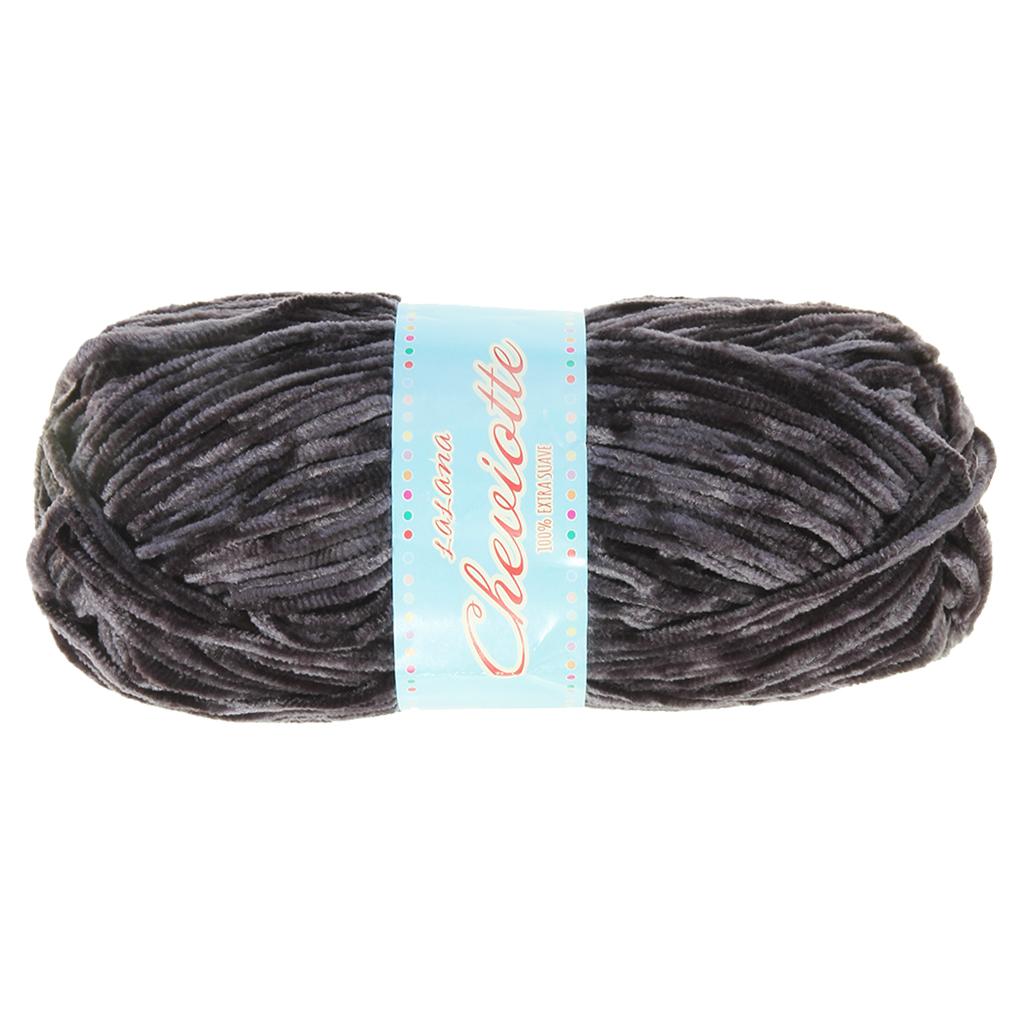 1 Piece Chenille Yarn Ball Hand Knitting Yarn for Scarf Sock Making #2638
